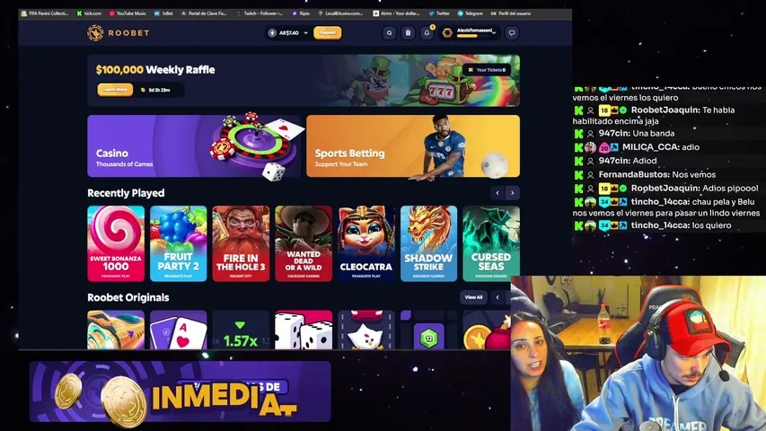 🔴$150k START 🔴!ROOBET🔴Chuchuneta Presente! 🏆 !wp